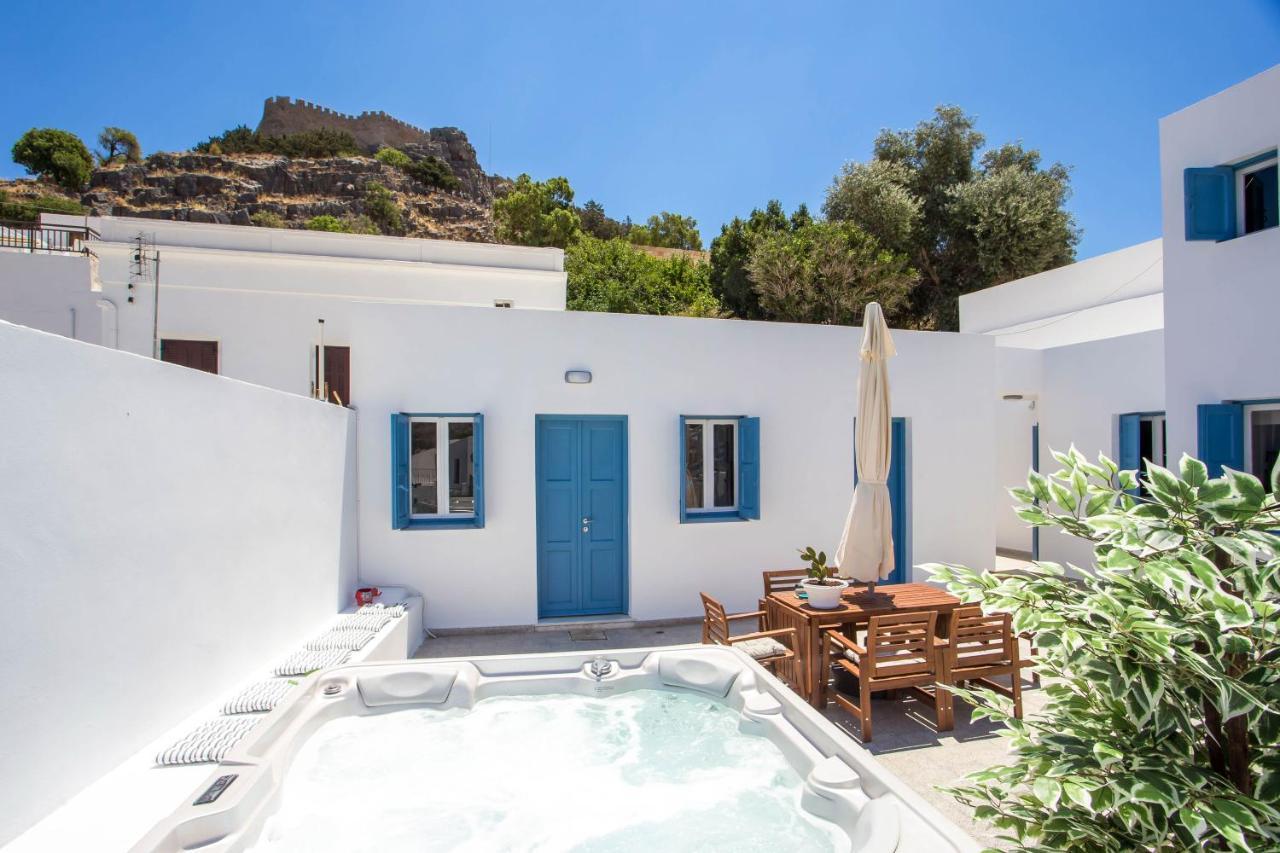 Villa Euphrosyne Líndos Exterior foto