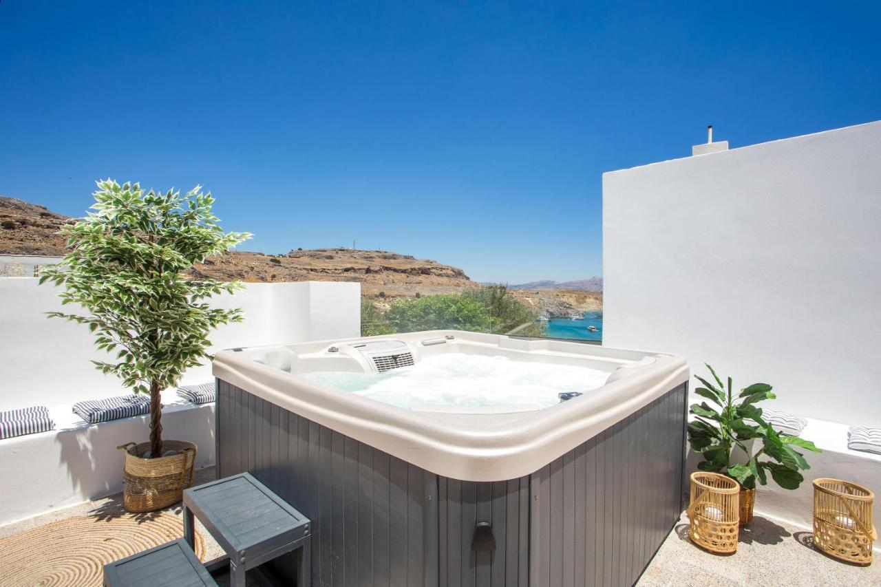 Villa Euphrosyne Líndos Exterior foto